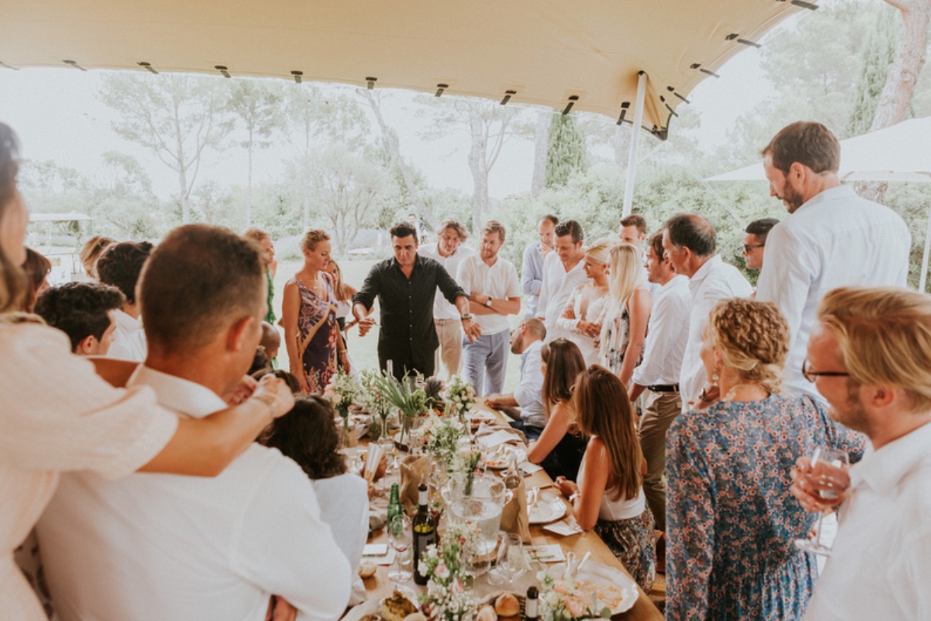 OLMAC en show à un mariage